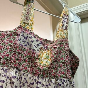 NWOT NATURAL LIFE Floral Multicolor Dress